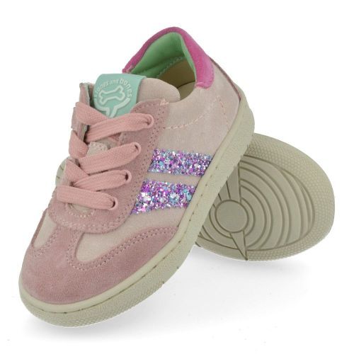 Stones and bones sneakers roze Meisjes (sneakers meisjes roze  - lemmi 5316) - Junior Steps