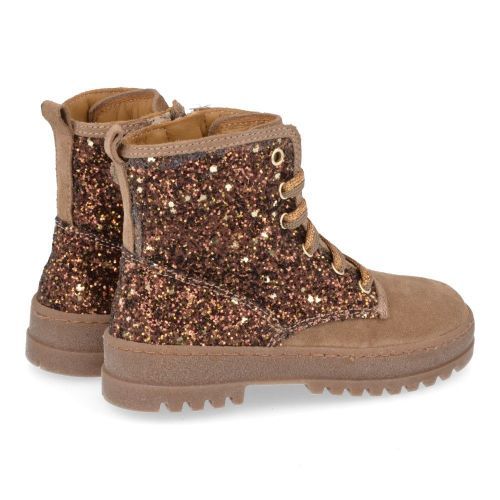 Stones and bones Botte à lacets beige Filles (blesa 5264) - Junior Steps