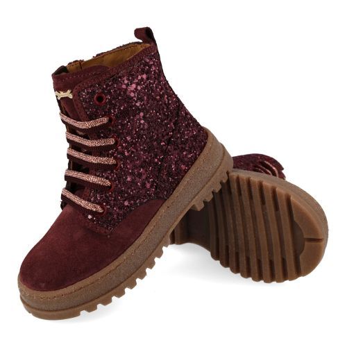 Stones and bones Lace-up boot bordeaux Girls (blesa 5264) - Junior Steps