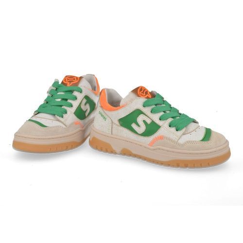 Stones and bones Baskets blanc Garçons (macan 5446) - Junior Steps