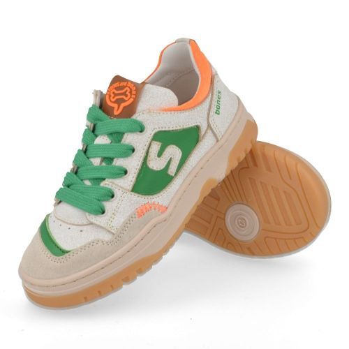 Stones and bones Baskets blanc Garçons (macan 5446) - Junior Steps