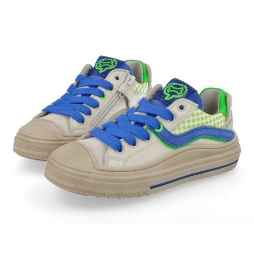 Stones and bones sneakers wit Jongens (witte sneaker met rubberen neus - lenty 5485) - Junior Steps