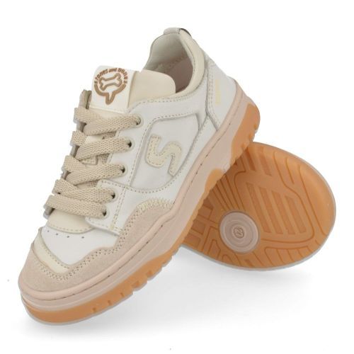 Stones and bones sneakers wit Jongens (witte sneaker  - macan 5446) - Junior Steps
