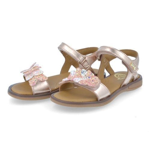 Stones and bones sandalen roze Meisjes (zelly rozé sandaal - 5451 zelly) - Junior Steps