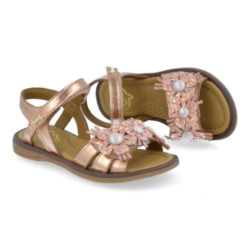 Stones and bones sandalen roze Meisjes (Zilas rozé sandaal - 5345 Zilas) - Junior Steps
