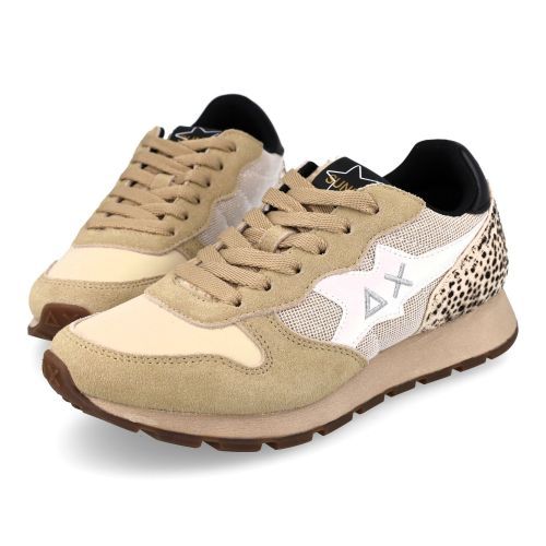 Sun68 sneakers beige Meisjes (beige sneaker - TZ46424 16) - Junior Steps