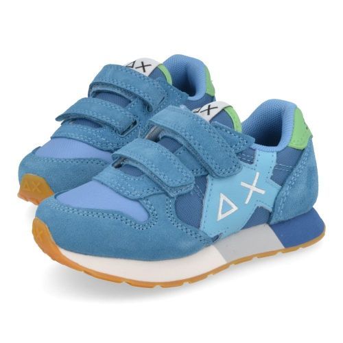 Sun68 sneakers blauw Jongens ( - blauwe sneakerBZ35312B) - Junior Steps