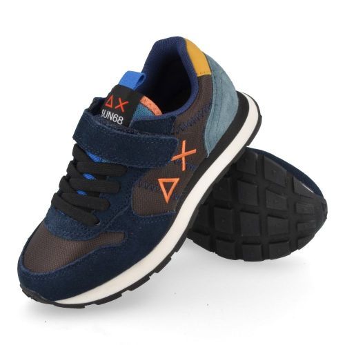 Sun68 sneakers blauw Jongens ( - blauwe sneakerZ43305K) - Junior Steps