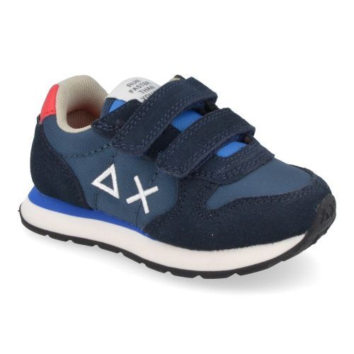 Sun68 sneakers blauw  ( - blauwe sneakerZ34301B) - Junior Steps
