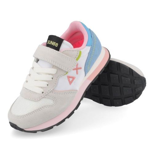 Sun68 sneakers ecru Meisjes ( - ecru sneakerBZ35404K) - Junior Steps