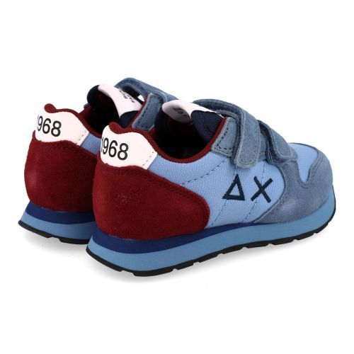 Sun68 sneakers jeans bl Jongens (sneakers Jeans-bordeaux  - BZ46308 k81) - Junior Steps