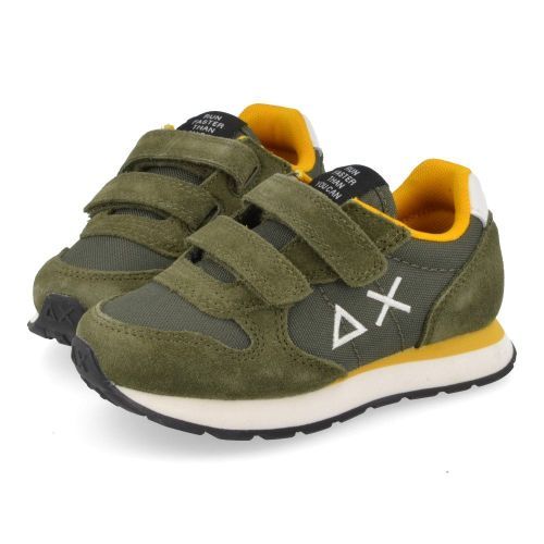 Sun68 Baskets Kaki Garçons (BZ45301B) - Junior Steps