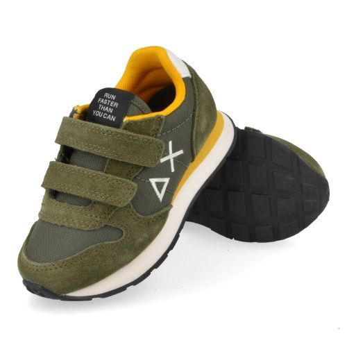 Sun68 Baskets Kaki Garçons (BZ45301B) - Junior Steps