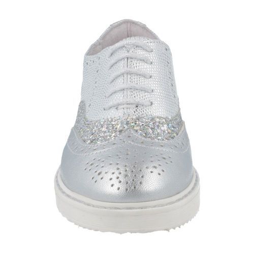 Terre bleue veterschoen zilver Meisjes (kristien - tb531) - Junior Steps