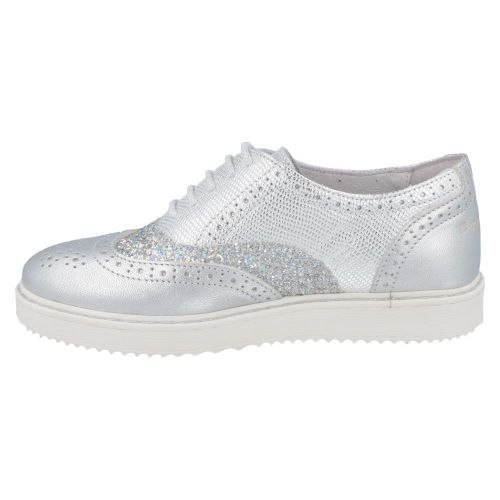 Terre bleue veterschoen zilver Meisjes (kristien - tb531) - Junior Steps