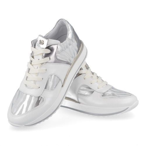 Terre bleue sneakers zilver Meisjes ( - zilveren sneakerTB8007) - Junior Steps