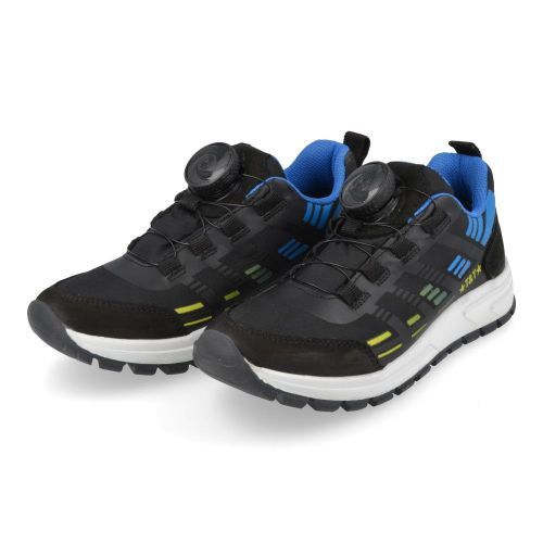 Trackstyle sneakers Zwart Jongens (sneakers runner zwart blauw - 325845-389) - Junior Steps