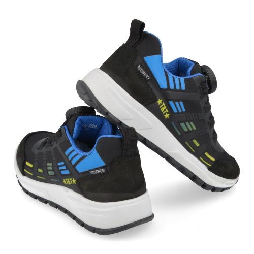 Trackstyle sneakers Zwart Jongens (sneakers runner zwart blauw - 325845-389) - Junior Steps