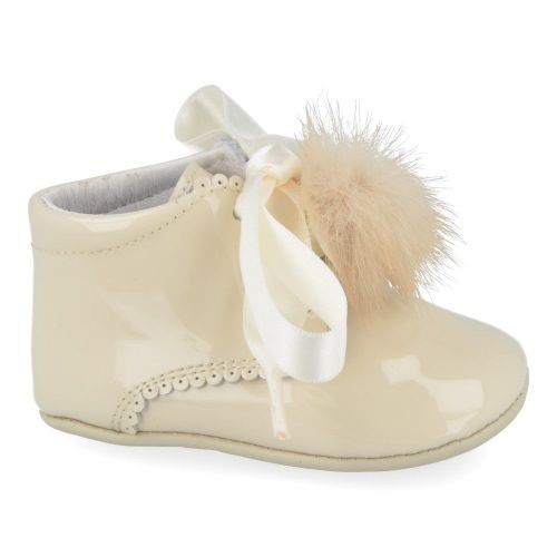 tricati babyschoenen ecru