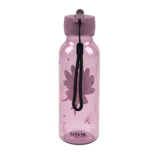 Trixie drinkfles lila  (drinkfles Tritan 500 ml Mrs. Peacock - 09-150) - Junior Steps