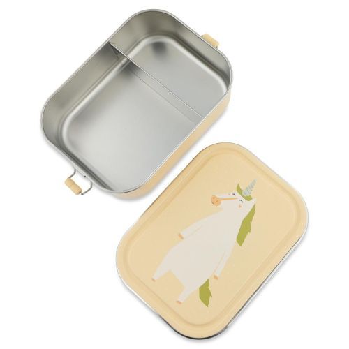 Trixie boterhamdoos beige Meisjes (Lunchbox Large Mrs.Unicorn - 59-2) - Junior Steps