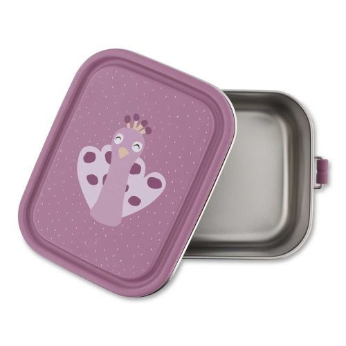 Trixie boterhamdoos lila Meisjes (Lunchbox Small Mrs.Peacock - 59-198) - Junior Steps