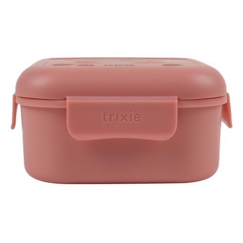 Trixie boterhamdoos roze Meisjes (Snack box met clips  Mrs. Butterfly - 04-153) - Junior Steps
