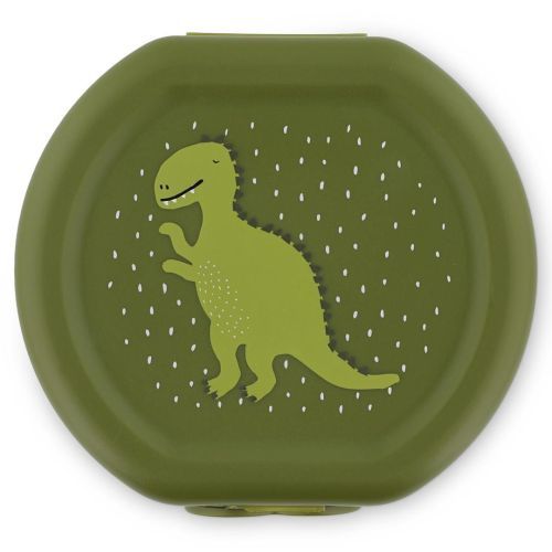 Trixie boterhamdoos groen  (Snack box set 2pcs Mr. Dino - 06-2) - Junior Steps