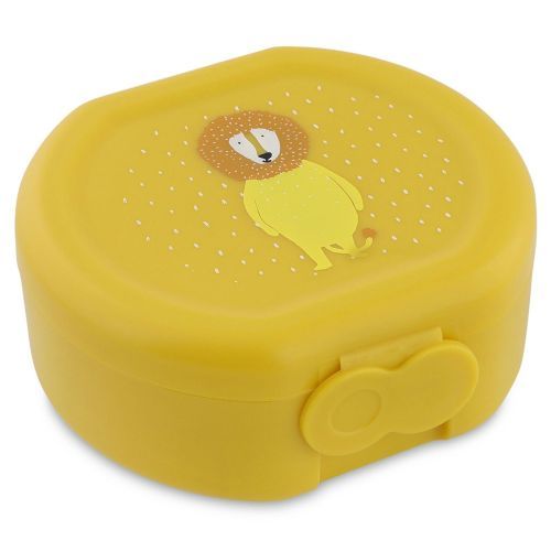Trixie boterhamdoos geel  (Snack box set 2pcs Mr. Lion - 06-2) - Junior Steps