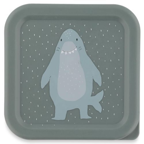 Trixie boterhamdoos grege Meisjes (Snack box set 3pcs Mr.Shark - 05-225) - Junior Steps