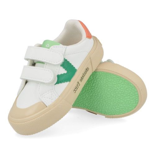 Victoria sneakers wit  ( - witte sneaker met velcrosluiting1065179 col 161) - Junior Steps