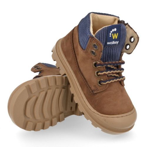 Walkey Lace-up boots Brown Boys (42646) - Junior Steps