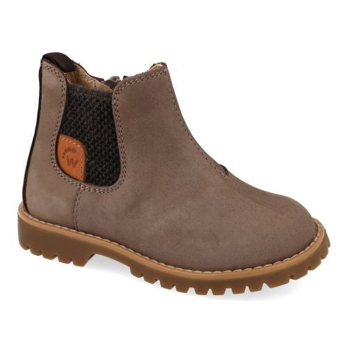 Walkey laarzen kort taupe Jongens (Taupe bottine - 44302) - Junior Steps