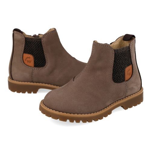 Walkey laarzen kort taupe Jongens (Taupe bottine - 44302) - Junior Steps