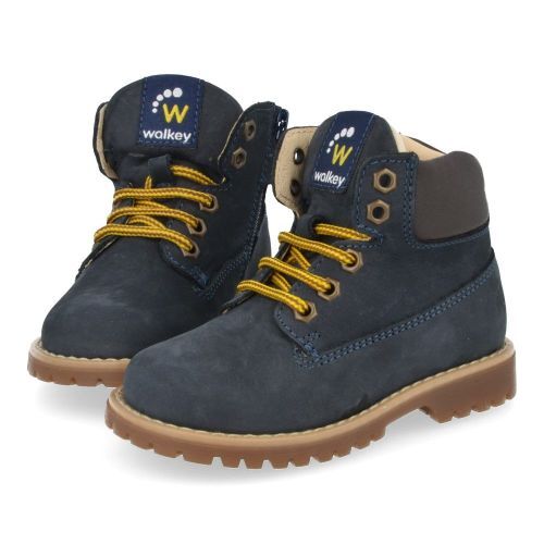 Walkey Lace boot Blue Boys (43777) - Junior Steps