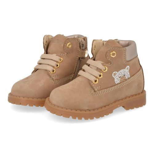 Walkey Botte à lacets beige Filles (43968) - Junior Steps