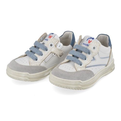 Walkey Sneakers wit Boys (43505) - Junior Steps