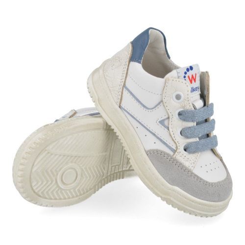 Walkey Sneakers wit Boys (43505) - Junior Steps