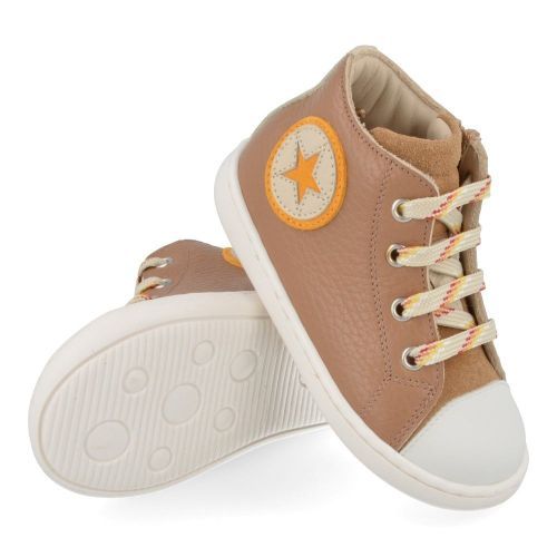 Zecchino d'oro sneakers beige Jongens ( - beige sneaker met rubber stootneusN12-1514-ZL) - Junior Steps