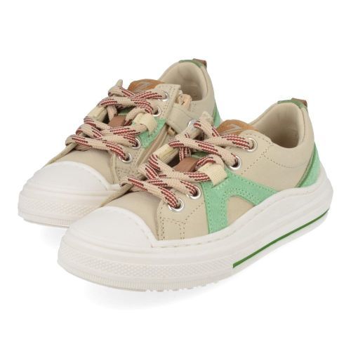 Zecchino d'oro sneakers beige Jongens ( - beige sneaker met stevige stootneusF13-4336-3B) - Junior Steps