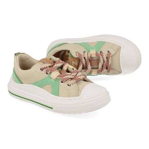 Zecchino d'oro Baskets beige Garçons (F13-4336-3B) - Junior Steps