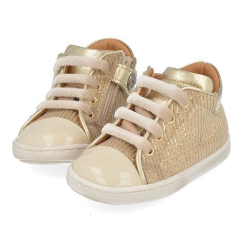 Zecchino d'oro sneakers beige Meisjes ( - beige sneaker n12-1044) - Junior Steps