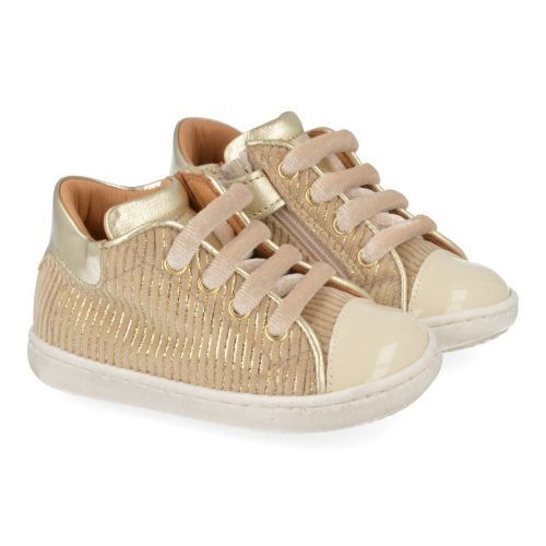 Zecchino d'oro sneakers beige Meisjes ( - beige sneaker n12-1044) - Junior Steps