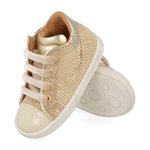 Zecchino d'oro sneakers beige Meisjes ( - beige sneaker n12-1044) - Junior Steps