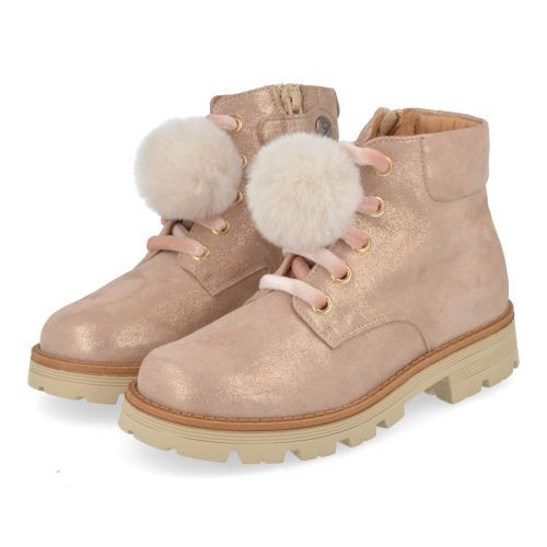 Zecchino d'oro Botte à lacets beige Filles (F20-5021) - Junior Steps