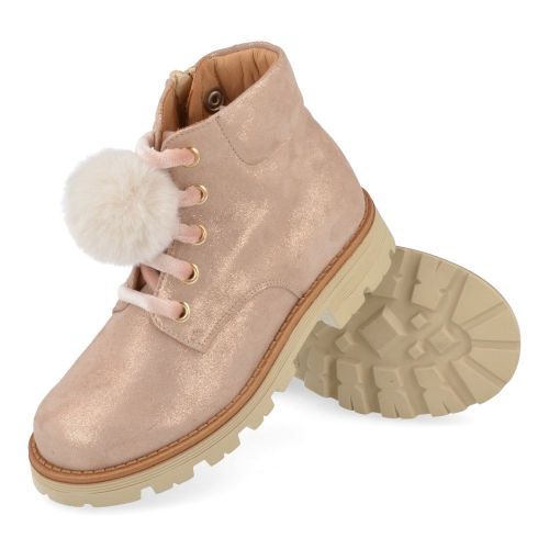 Zecchino d'oro Botte à lacets beige Filles (F20-5021) - Junior Steps