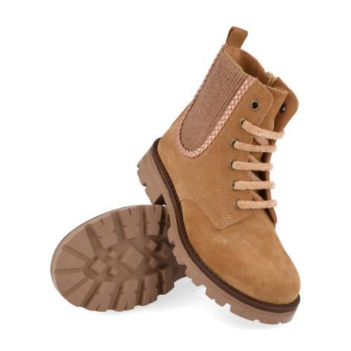 Zecchino d'oro Lace-up boots beige Girls (f20-5011) - Junior Steps