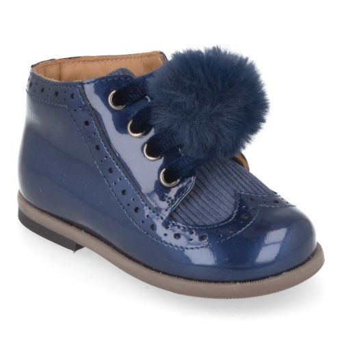 Zecchino d'oro Lace shoe Blue Girls (1267) - Junior Steps