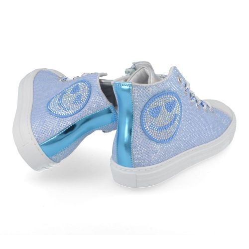 Zecchino d'oro Sneakers Blau Mädchen (F14-4511-4G) - Junior Steps