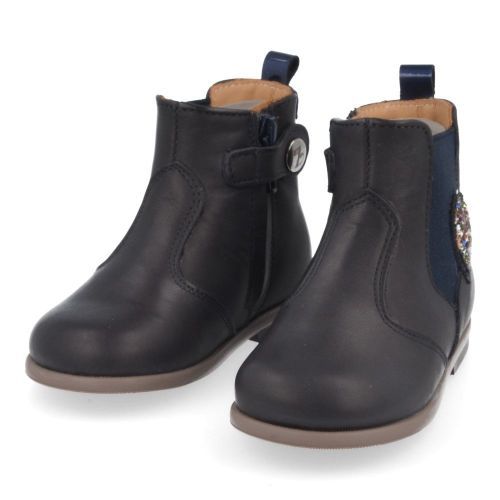 Zecchino d'oro Short boots Blue Girls (1241) - Junior Steps